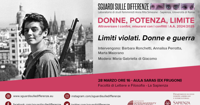 Limiti violati: donne e guerra