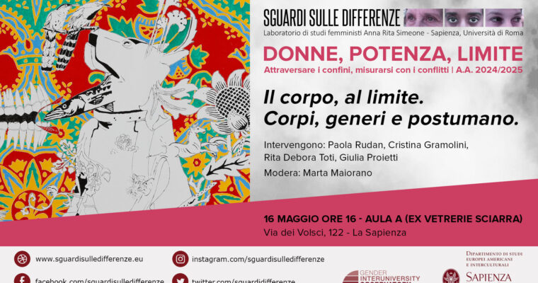 Il corpo, al limite. Corpi, generi e postumano
